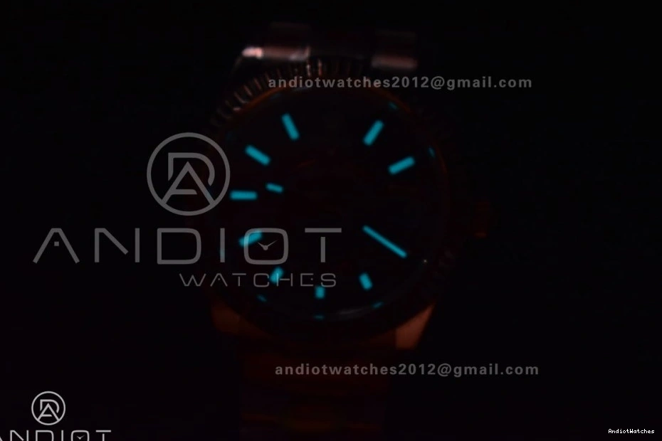 on RG Bracelet Best A23J Brown Dial Skydweller Noob Sleek Edition RG 1103 0210